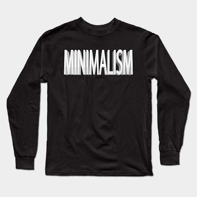 Minimalism Long Sleeve T-Shirt by Teravitha